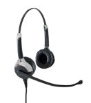 VXi 203035 UC ProSet 21P DC Over-the-Head Binaural Headset with DC N/C Microphone